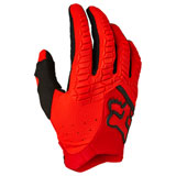 Fox Racing Pawtector Gloves 2023 Fluorescent Red