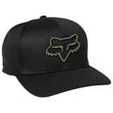 Fox Racing Lithotype 2.0 Flex Fit Hat Black/Green