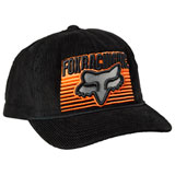 Fox Racing Carv Snapback Hat Black