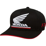 Fox Racing Youth Honda Fanwear Flex Fit Hat Black