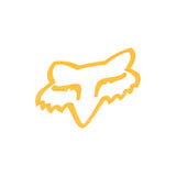 Fox Racing Head TDC Sticker  Flo Orange