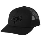 Fox Racing Women's Boundary Trucker Hat Black/Black