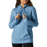 Fox Racing Women's Pinnacle Hooded Sweatshirt Dusty Blue