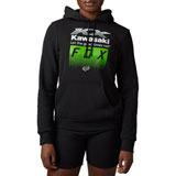 Fox Racing Women's X Kawasaki Hooded Sweatshirt Black