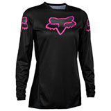 Fox Racing Women's 180 Blackout Jersey Black/Pink