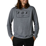 Fox Racing Badger Long Sleeve Tech T-Shirt Heather Graphite