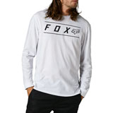 Fox Racing Pinnacle Long Sleeve T-Shirt Optic White