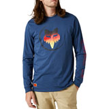 Fox Racing Skarz Long Sleeve T-Shirt Dark Indigo