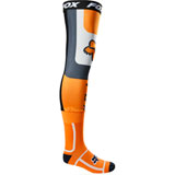 Fox Racing Flexair Knee Brace Socks 2023 Flo Orange