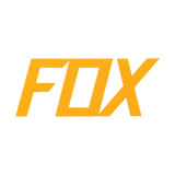 Fox Racing TDC Sticker Flo Orange