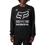 Fox Racing X Honda Long Sleeve T-Shirt Black
