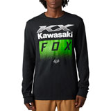 Fox Racing X Kawasaki Long Sleeve T-Shirt Black
