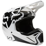 Fox Racing Youth V1 Leed MIPS Helmet Black/White
