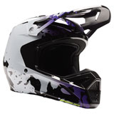Fox Racing Youth V1 Morphic MIPS Helmet Black/White