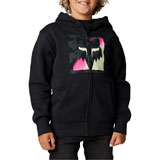 Fox Racing Youth Detonate Zip-Up Hooded Sweatshirt Black
