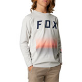 Fox Racing Youth Fgmnt Long Sleeve T-Shirt Light Grey