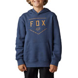 Fox Racing Youth Shield Hooded Sweatshirt Deep Cobalt