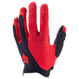 Fox Racing Pawtector Gloves Black/Red