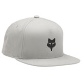 Fox Racing Fox Head Snapback Hat Steel Grey
