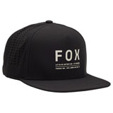Fox Racing Non Stop Tech Snapback Hat Black