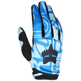 Fox Racing Women's 180 Race Spec Gloves Light Blue