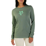 Fox Racing Women's Inorganic Long Sleeve T-Shirt Kelp