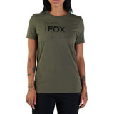 Fox Racing Women's Invent Tomorrow T-Shirt Olive Green