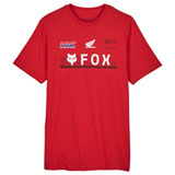Fox Racing X Honda Premium T-Shirt Flame Red