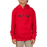Fox Racing Youth Absolute Hooded Sweatshirt Flame Red