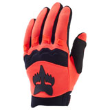 Fox Racing Youth Dirtpaw Gloves Flo Orange