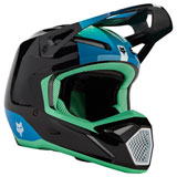 Fox Racing Youth V1 Ballast Helmet Black/Blue