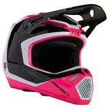 Fox Racing Youth V1 Nitro Helmet Black/Pink