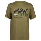 Fox Racing Youth Elevated T-Shirt Olive Green