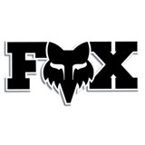 Fox Racing FheadX TDC Sticker Black