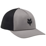 Fox Racing Fox Head Trucker Hat Steel Grey