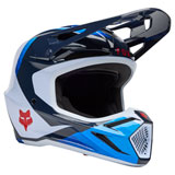 Fox Racing V3 Fade MIPS Helmet White/Blue