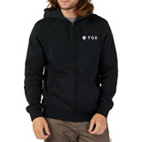 Fox Racing Absolute Zip-Up Hooded Sweatshirt Black