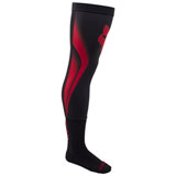 Fox Racing Flexair Knee Brace Socks Flo Red