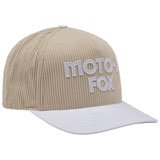 Fox Racing Women's Moto-X Corduroy Hat Cream