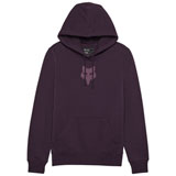 Fox Racing Women's Fox Head Hooded Sweatshirt Dark Purple