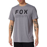 Fox Racing Non Stop Tech T-Shirt Heather Graphite