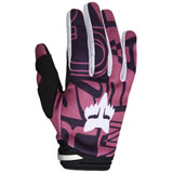 Fox Racing Girl's Youth 180 Race Spec Gloves Guava