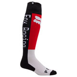 Fox Racing Youth 180 Lean Socks Flo Red