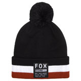 Fox Racing Fracture Pom Beanie Black