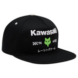 Fox Racing Kawasaki Snapback Hat Black