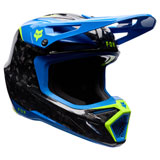 Fox Racing V3 RS Tactile MIPS Helmet Blue Jewel