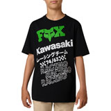 Fox Racing Youth Kawasaki T-Shirt Black