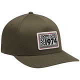Fox Racing 1974 Flexfit Hat Olive Green