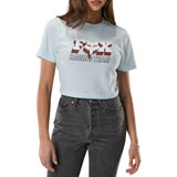 Fox Racing Women's Coldpress Baby T-Shirt Ice Blue