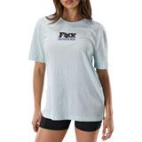 Fox Racing Women's Rooted T-Shirt Ice Blue